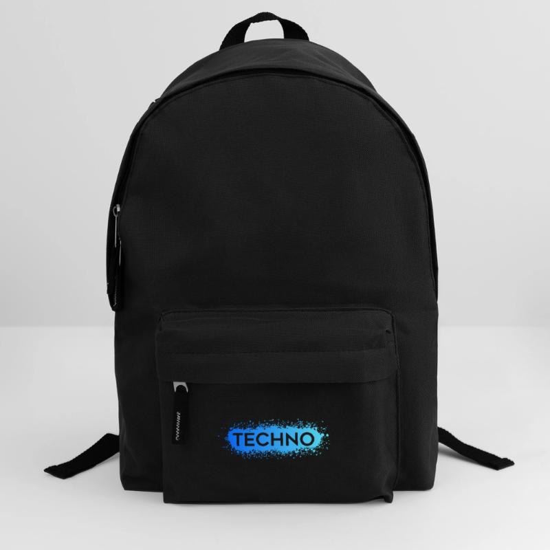 Techno Techno Blue Splat Rucksack