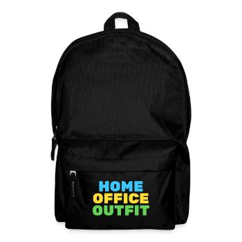 home office - Backpack - black - Front