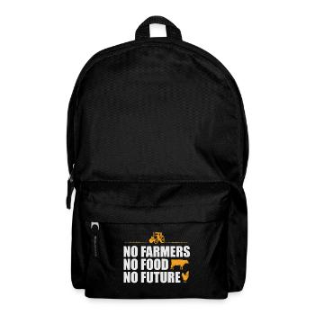 No Farmers No Food No Future - Agriculture - Backpack - black - Front