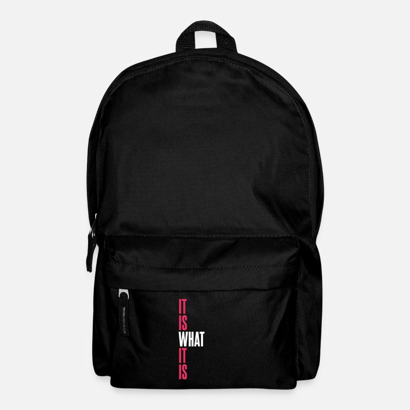 IT IS WHAT IT IS - Rucksack - Schwarz