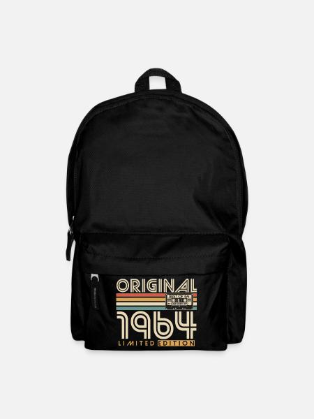 1964 Jahrgang Geburtstag Vintage Retro Geschenk - Rucksack - Schwarz