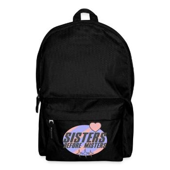 Sisters before Misters | Colors changeable - Backpack - black - Front