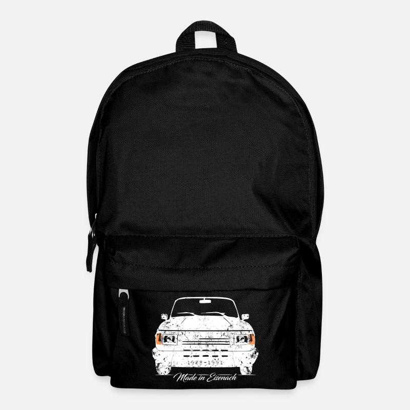 WARTBURG 1.3 - Made in Eisenach - Retro - Rucksack - Schwarz