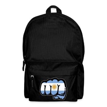 Argentina Flag Fist - Backpack - black - Front