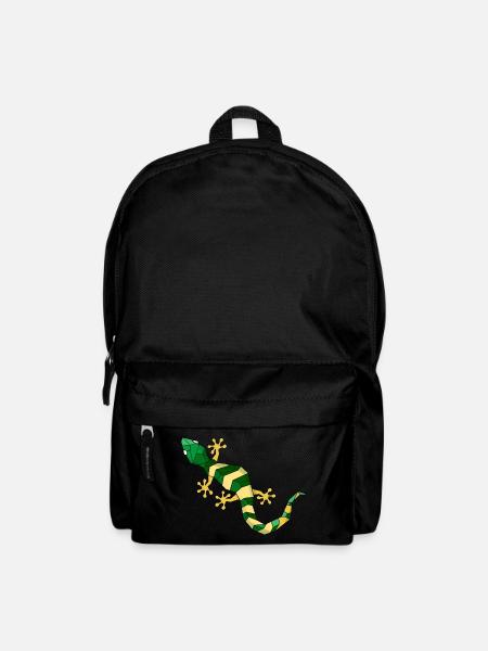 Geometric lizard - Backpack - black