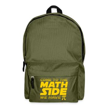 CÔTÉ MATH - Sac à dos - vert olive - Devant