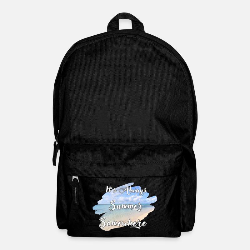 It's Always Summer Somewhere - Rucksack - Schwarz
