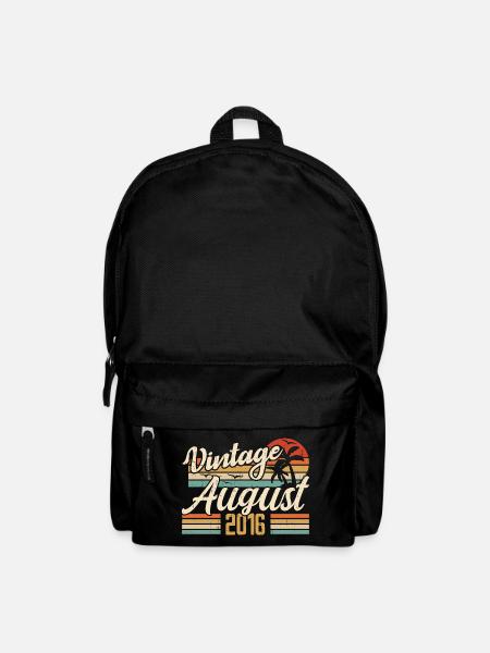 August 2016 Jubiläum 2016 - August Legends Geschenk - Rucksack - Schwarz