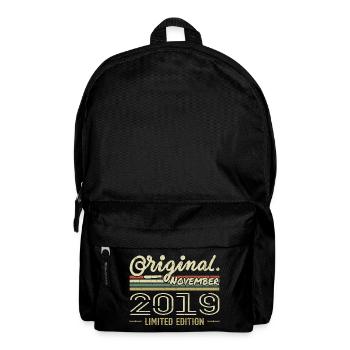 November 2019 - November 2019 Birthday Gift - Backpack - black - Front