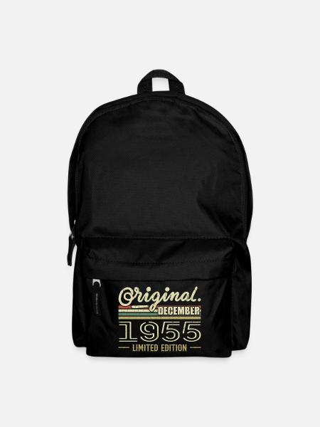 Dezember 1955 Geburtstag Dezember 1955 Dezember - Rucksack - Schwarz