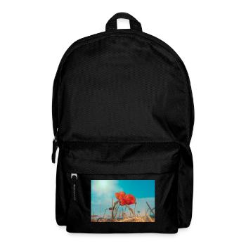 Poppies - Backpack - black - Front