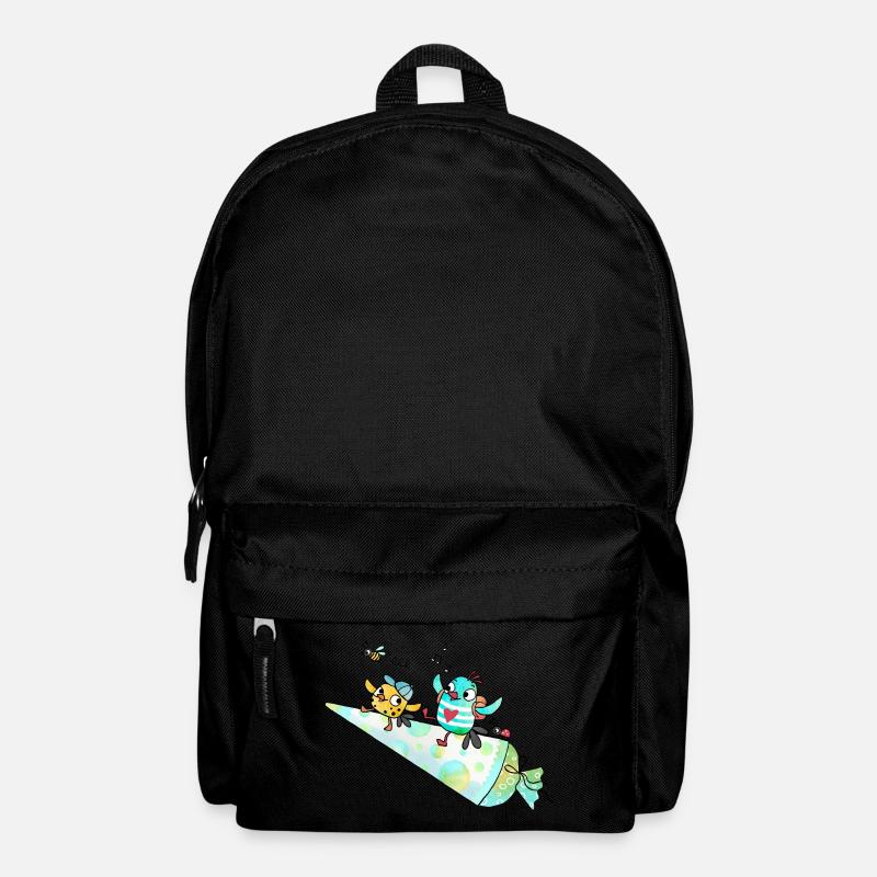 Hurra ich bin ein Schulkind! - Rucksack - Schwarz