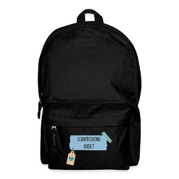 Scrapbooking addict - photo album diy - washi tape - Backpack - black - Front