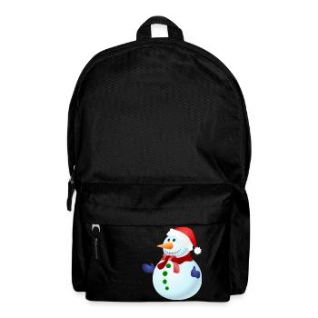 SNOWMAN - Backpack - black - Front