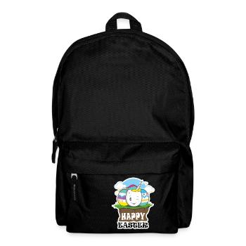 Ostei Einhorn Osterfest - Rucksack - Schwarz - Vorne
