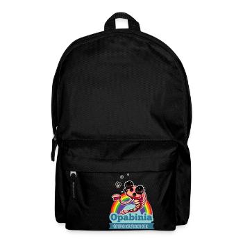 Opabinia - Cambrian crustacean cutie - Backpack - black - Front