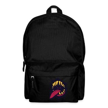 Bouche de monstre - Sac à dos - noir - Devant