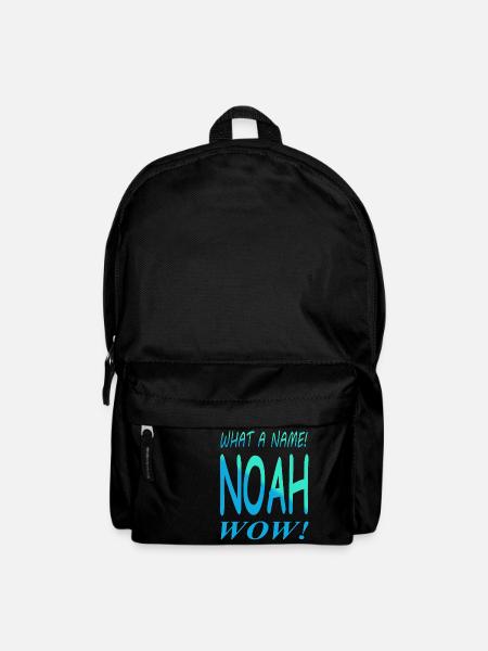 Noé prénom nom de naissance nom de garçon idée cadeau - Sac à dos - noir