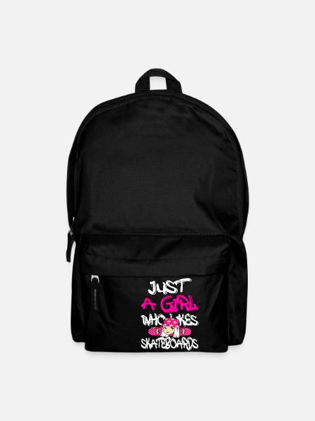 Skateboard Skater Skateboarding Geschenk - Rucksack - Schwarz