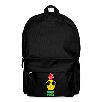 Papa Punk Pineapple - Backpack - black - Front