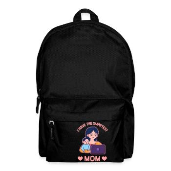 Muttertag Stolzes Design - Rucksack - Schwarz - Vorne
