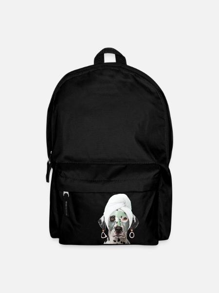 Wellness Dalmatinerin - Rucksack - Schwarz