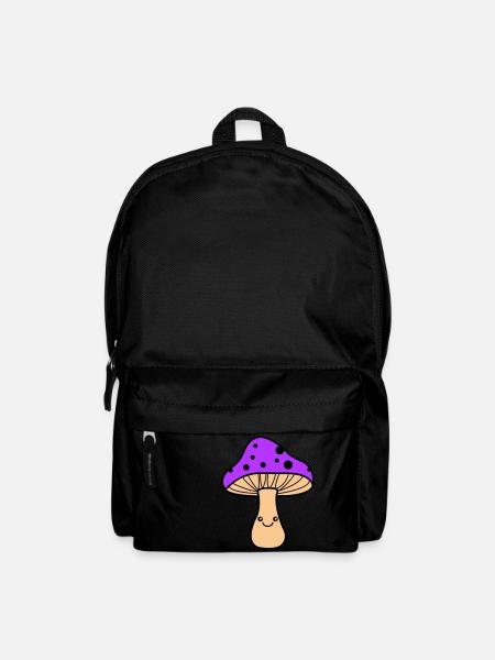 Mushroom Comic - Backpack - black