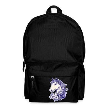 Horse Kids - Backpack - black - Front