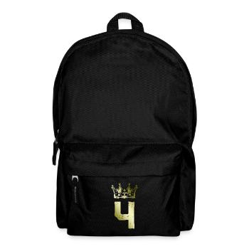 4 Number crown - Backpack - black - Front