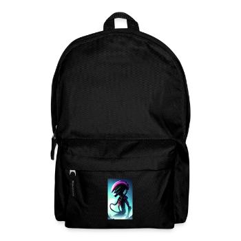 Extraterrestre | OVNI | Vaisseau spatial | PAU | étranger - Sac à dos - noir - Devant
