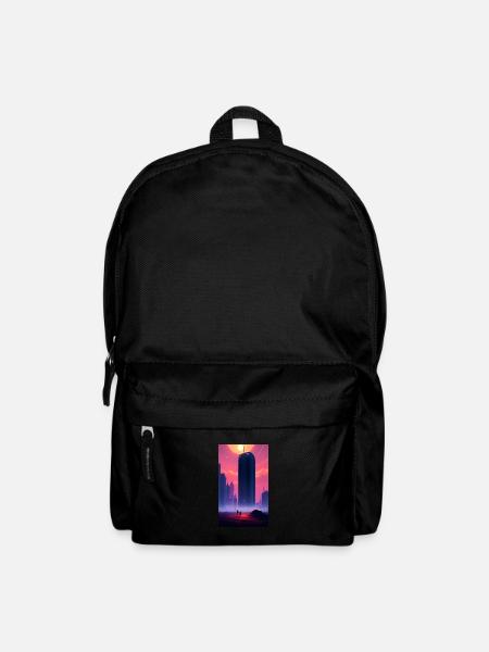 Alien | UFO | Raumschiff | UAP | außerirdische - Rucksack - Schwarz