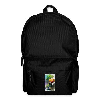 Extraterrestre | OVNI | Vaisseau spatial | PAU | étranger - Sac à dos - noir - Devant