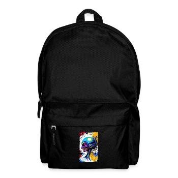 Extraterrestre | OVNI | Vaisseau spatial | PAU | étranger - Sac à dos - noir - Devant