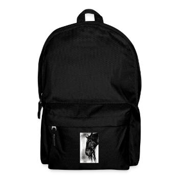 Horse | Horseback riding | Animal | Mount | Colorful - Backpack - black - Front
