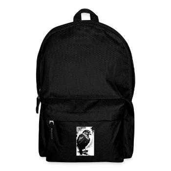 Aigle | Oiseaux | Liberté | Animaux - Sac à dos - noir - Devant