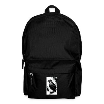 Aigle | Oiseaux | Liberté | Animaux - Sac à dos - noir - Devant