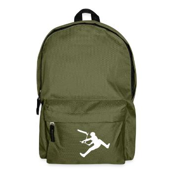 Stuntscooter Scooter Pedal Scooter - Backpack - olive green - Front