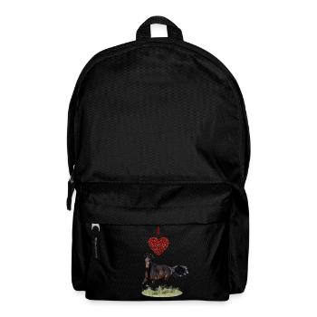 J'adore les chevaux - J'adore les chevaux - Sac à dos - noir - Devant