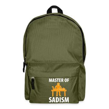 Cadeau humoristique de physiothérapeute disant drôle - Sac à dos - vert olive - Devant