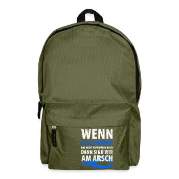 Heimwerker Alexander - Rucksack - Olivgrün - Vorne