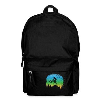 E-bike bike MTB mountain bike - Backpack - black - Front