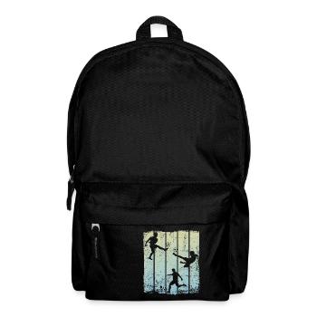 Fußball - Rucksack - Schwarz - Vorne