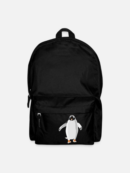 Pinguin - Rucksack - Schwarz