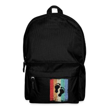 Foot Care Pedicure Podiatrist Nail Salon Gift - Backpack - black - Front