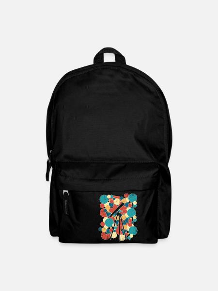 Astronomie Teleskop Entdecker Universum Weltall - Rucksack - Schwarz