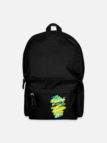 Soziale Arbeit - Rucksack - Schwarz