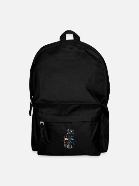 Periodensystem - Rucksack - Schwarz