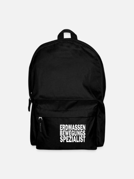 Bagger Baggerfahrer Baggerwagen - Rucksack - Schwarz