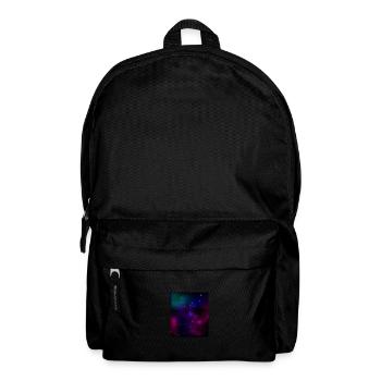 Galaxie - Nordlichter - Rucksack - Schwarz - Vorne