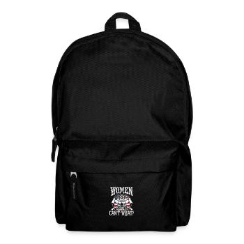 Women Can't Do What Firefighter First - Backpack - black - Front